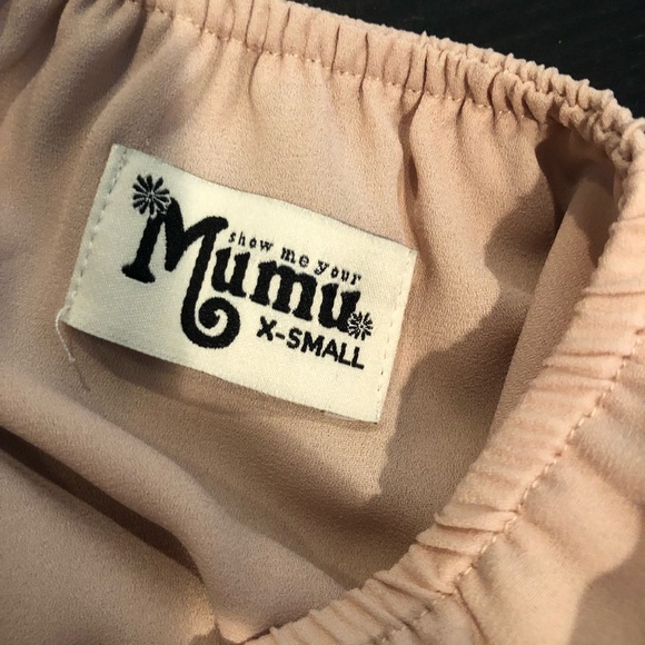 Show me your MuMu Bridesmaid Dress in Blush Color. - Picture 4 of 6